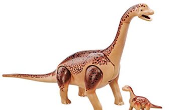 Photo of Playmobile of dinosaurs